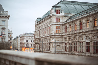 Buildings in city