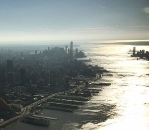 City at waterfront