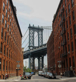 View of city street