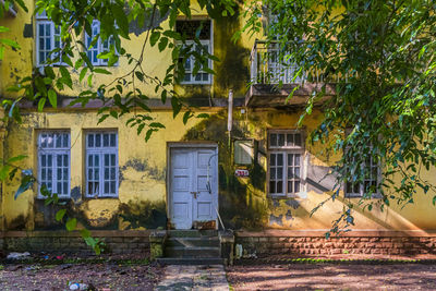 Low angle view of an old building