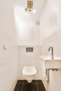 Interior of bathroom