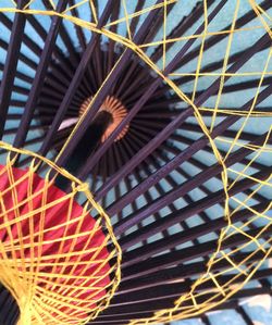 Low angle view of ceiling