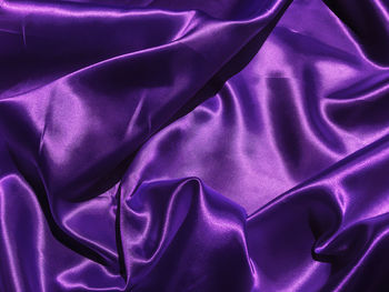 Full frame shot of purple fabric