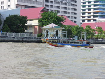 View of buildings in city