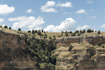 Panoramic view of landscape against sky