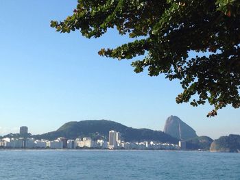 View of city at waterfront