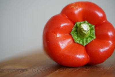 Close-up of tomatoes on table