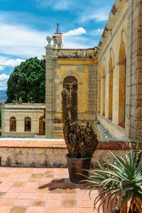 View of historic building against sky