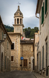 View of church against sky