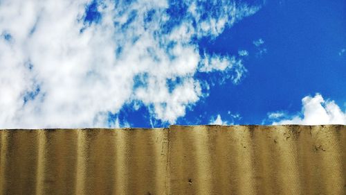 Low angle view of clouds in sky