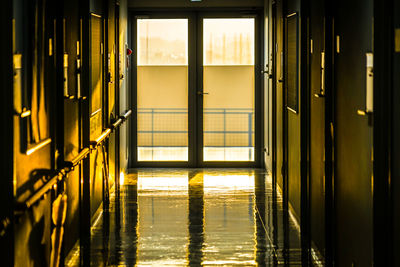 Interior of building