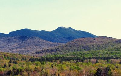 Scenic view of mountains