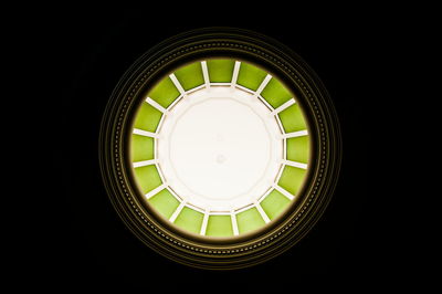 Low angle view of spiral staircase