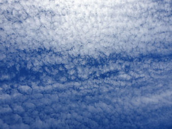 Full frame shot of cloudscape