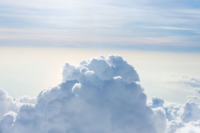 Low angle view of clouds in sky