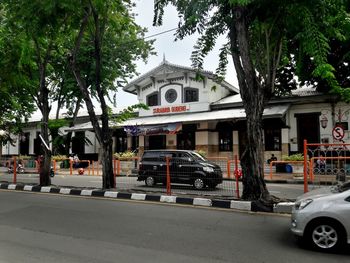 View of city street