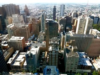 Aerial view of a city