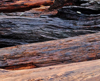 Rocks in sea
