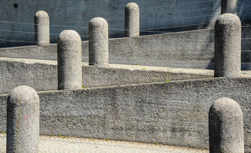 Close-up of stone wall