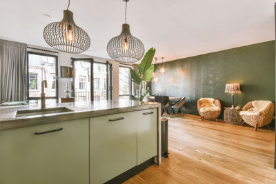 Interior of modern apartment