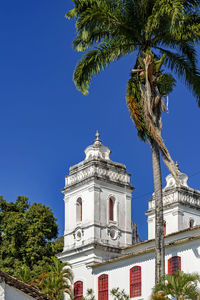 Historic church tower located in solar do unhao in the city of salvador, bahia, brazil