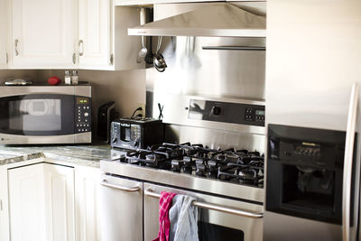 Close-up of kitchen at home