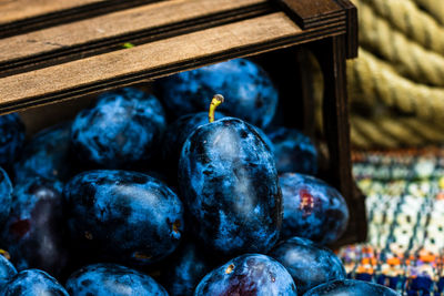 Close-up of fruits for sale at market