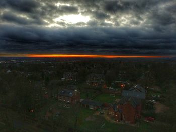 View of cloudy sky