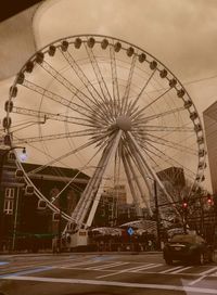 Ferris wheel against sky