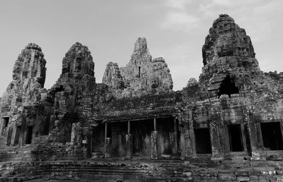 Old ruins against sky