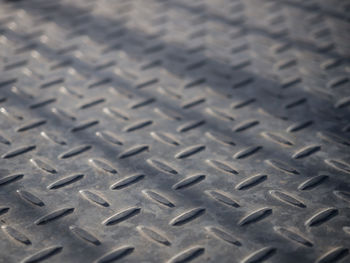 Full frame shot of tire tracks