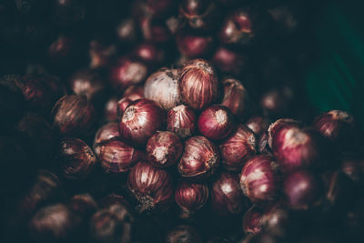 Full frame shot of blackberries