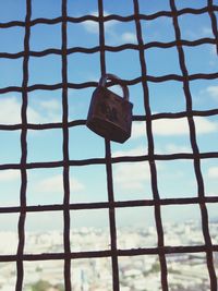 Full frame shot of chainlink fence