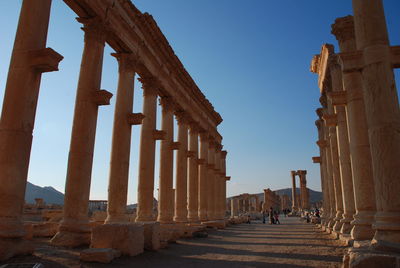 Old ruins in syria