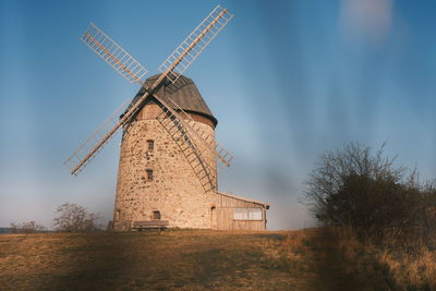 Historical windmill - teufelsmühle weddersleben