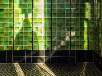 Full frame shot of tiled wall