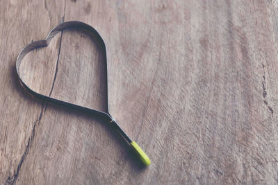 High angle view of sunglasses on table