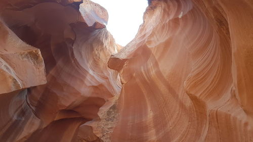 Panoramic view of rock formations