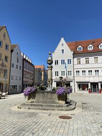 Buildings in city, marktplatz 