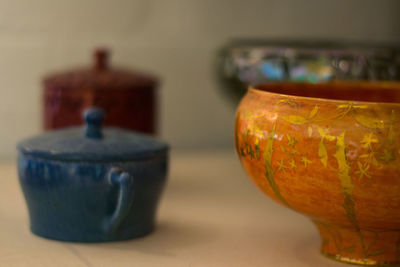 Close-up of drink on table