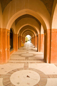 Corridor of building