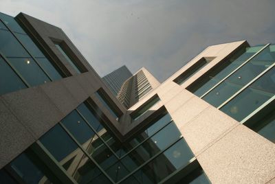 Low angle view of modern building