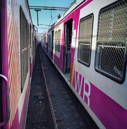 Railroad station platform