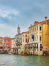 View of buildings in city