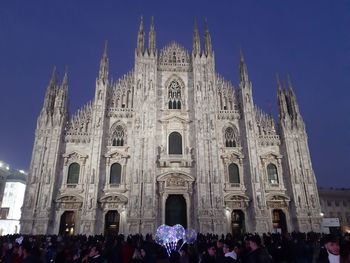 Group of people in front of cathedral