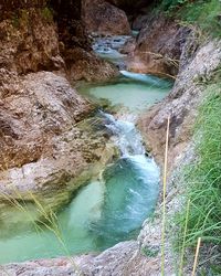 Scenic view of river against sky