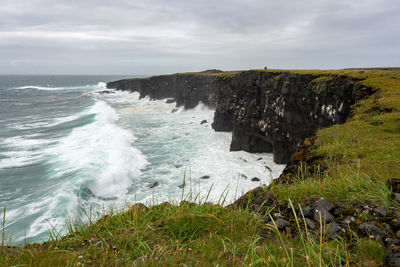 Hafnarberg cliffs 