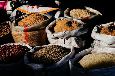 Close-up of food for sale