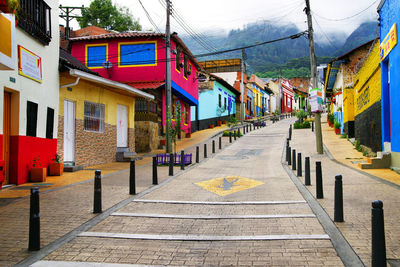 Street amidst buildings in city