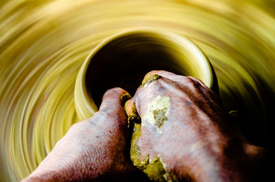 Close-up of a hand